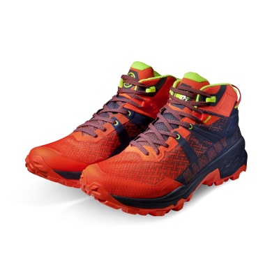 Mammut Hiking Shoes Sertig II Mid GTX (Trail, Multifunction, waterproof) red Men